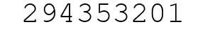 Number 294353201.