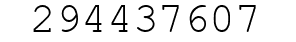 Number 294437607.