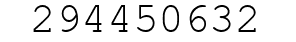 Number 294450632.