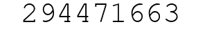 Number 294471663.