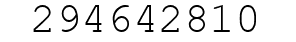 Number 294642810.