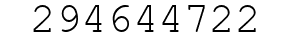 Number 294644722.
