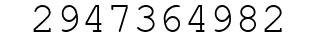 Number 2947364982.