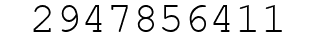 Number 2947856411.
