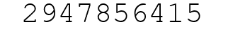 Number 2947856415.