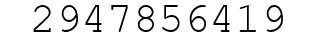 Number 2947856419.