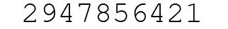 Number 2947856421.