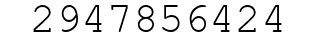 Number 2947856424.