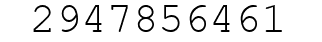Number 2947856461.
