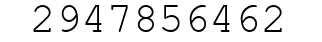 Number 2947856462.