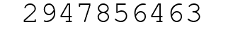 Number 2947856463.