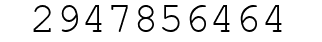 Number 2947856464.