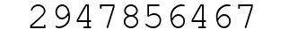 Number 2947856467.