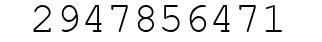 Number 2947856471.