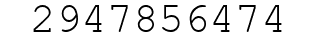 Number 2947856474.