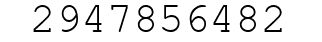Number 2947856482.