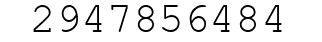 Number 2947856484.