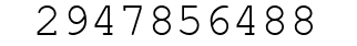 Number 2947856488.