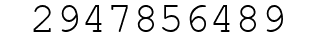 Number 2947856489.