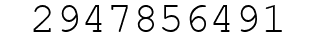 Number 2947856491.