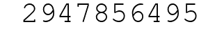 Number 2947856495.
