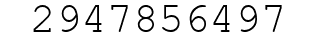 Number 2947856497.