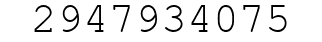 Number 2947934075.