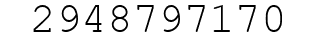 Number 2948797170.