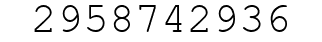 Number 2958742936.