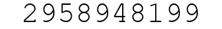 Number 2958948199.