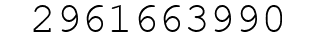 Number 2961663990.