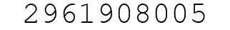 Number 2961908005.