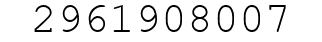 Number 2961908007.