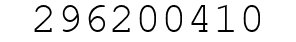 Number 296200410.