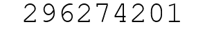 Number 296274201.