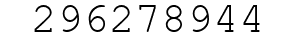 Number 296278944.