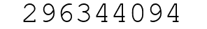 Number 296344094.