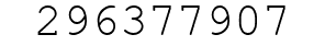 Number 296377907.