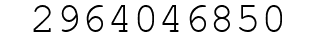 Number 2964046850.
