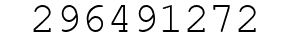 Number 296491272.