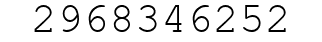 Number 2968346252.
