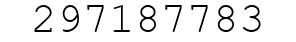 Number 297187783.