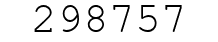 Number 298757.