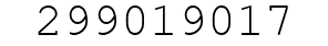 Number 299019017.