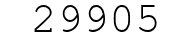 Number 29905.