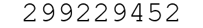Number 299229452.