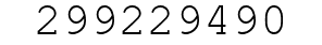 Number 299229490.