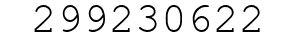 Number 299230622.