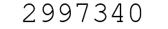 Number 2997340.