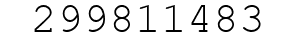 Number 299811483.